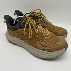 Hoka One Anacapa 2 Low GTX Gore Tex Mens Hiking Shoes 1141632-HLY - Size US 10D